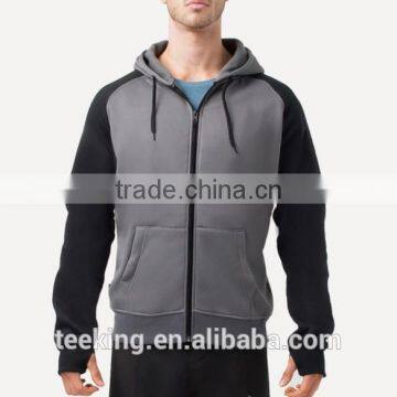 wholesale unbranded men fitted hoodie