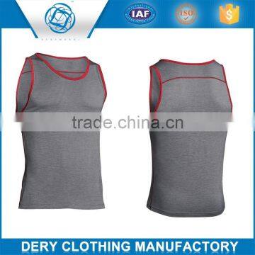 Professional good quality plain tank top with breathable fabric