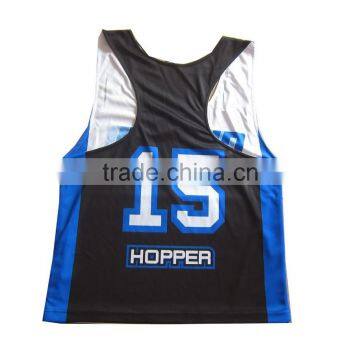 sublimation girls reversible lacrosse jerseys