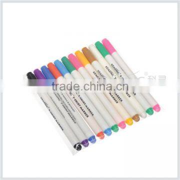 Individual Package12 Pcs/set 1.0mm Nibs Fancy Waterproof Fabric Permanent Marker Pen#FM112 photo-2
