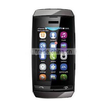 GSM Brand New Cellphone Asha with Camera 2MP Quad-band GPRS and WIFI