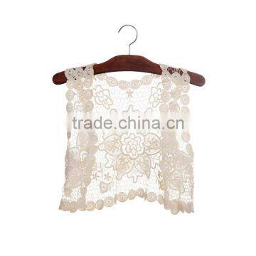 Custom Made Kids Sleeveless Vest Baby Lace Top Children photo-2