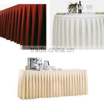 polyester Table skirting