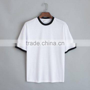 man's ringer blank t-shirt