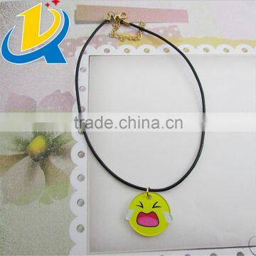 2016 Fashion Long Chain Emoji Necklace photo-5