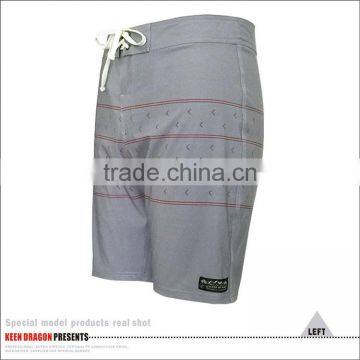 4-way Stretch Fabric Sportswear Sublimation Print Custom Beach Shorts photo-3