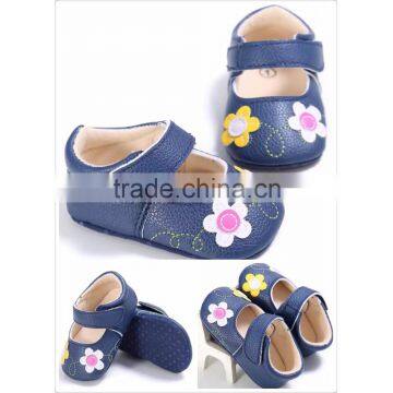 2017 PU Princess Children Flower Shoes Kids Led Shoes Baby Girl Shoes photo-2