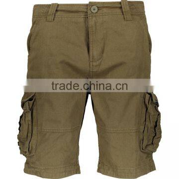 Men 100% Cotton Cargo Summer Shorts