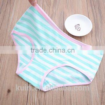 New Design Promotion Stripe Ladies Cotton Full Briefs Cheap Panties Women photo-6