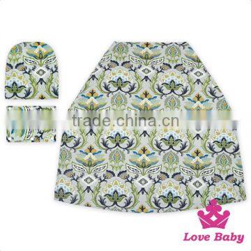 High Quanity Wholesale Baby 3pcs Product Printed Animals Baby Car With Warm Hat and Gloves for Newborn photo-3