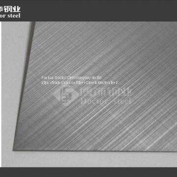 2B Face Wire Drawing by Manual,cross Hairline Stainless Steel Plate SUS 304 photo-3