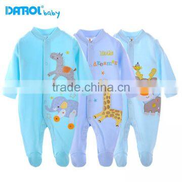 Sleeve Babysuits/plain Romper/newborn Romper photo-2