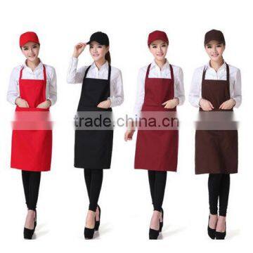 Spot wholesale solid work aprons advertising promotional apron aprons customized cafe aprons