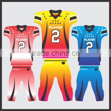 100% Polyester Sublimation Jersey football, wholesale custom Jersey football