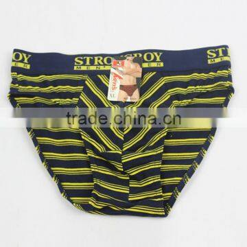 Best quality modal stripe thongs underwear for children with elastic band