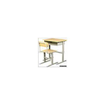 school desk and chair