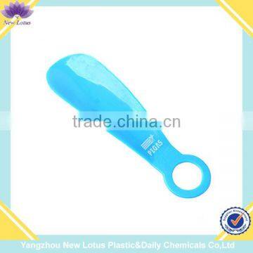 Hot sale customer leather plastic shoe horn