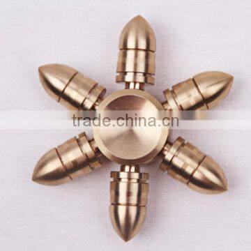 bullet type brass finger spinner