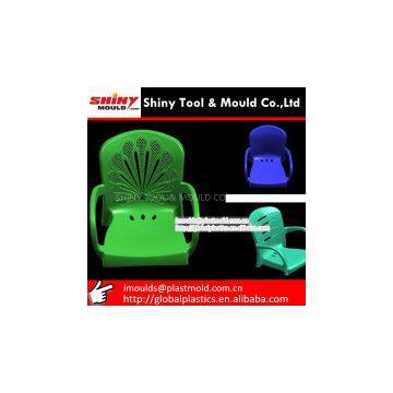 Aluminum Leg Plastic Chair Mould photo-2