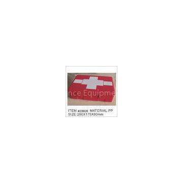 Red Standard School Office Emergency ABS Custom First Aid Kits Box