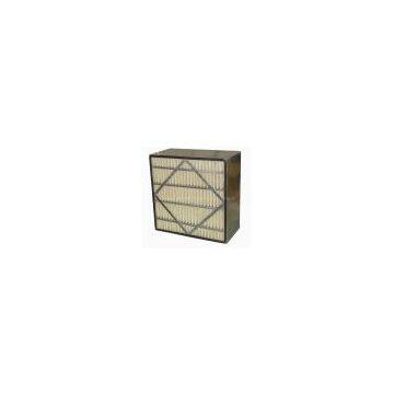 Middle efficiency with mini-pleated air filter