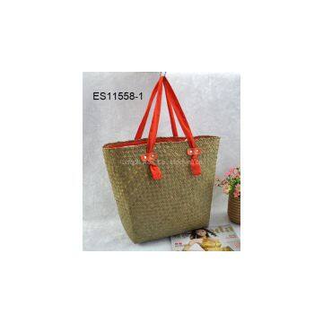 Straw bag