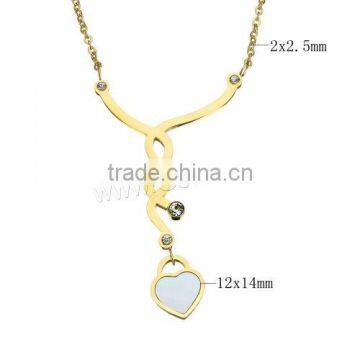 New Stainless Steel jewelry jewel friendship necklace jewery necklace simple necklace designs 1153939