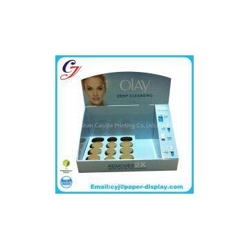 Olay cosmetic cardboard paper counter display