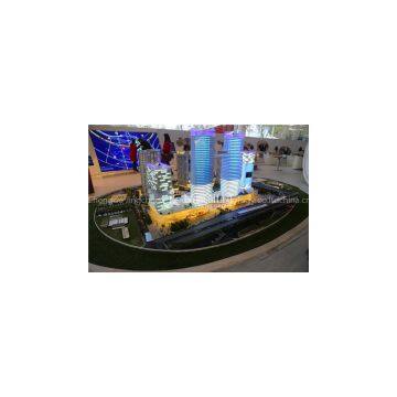 high rise commercial plaza building model for sale