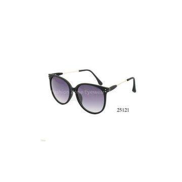 Fashion big frame women's plastic Sunglasses,100% UV400 protection