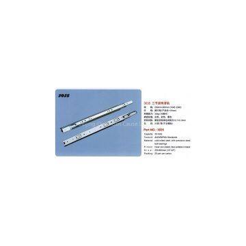 Drawer Slides/Slide Rail/Guide/Bearings/Bearings/three-fold rail