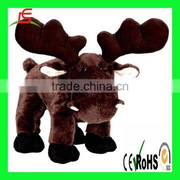 christmas home decorative soft plush reindeer toy