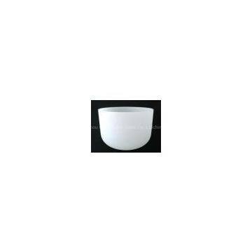 Frosted Crystal Singing Bowl for healing