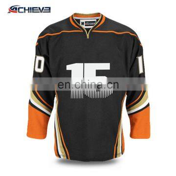 sublimation Ice Hockey jersey,custom cheap men's hockey wear