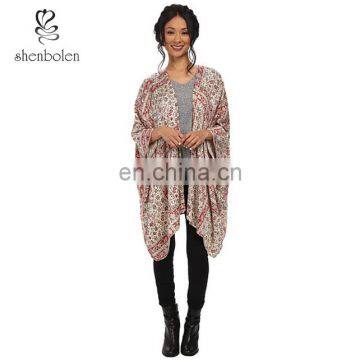 Wholesale Oversized Boho Kimono Robes Jacket in Chinese Clothing Manufacturers