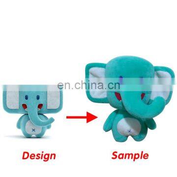 hot oem service customized plush toys fabric for promotional gift