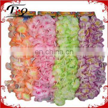 Hawaiian Fabric Flower Lei's