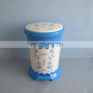 2014 round foot operated trash bin