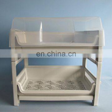 2014 new product fashion 2-layer dish rack