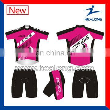 Custom Sportswear Cycling Jersey Cool Pass Compression Jerseys