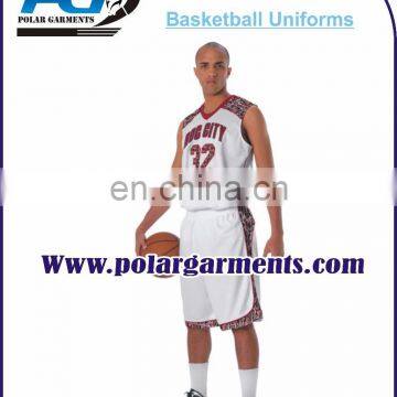 Customized Sublimated Basketball Uniforms