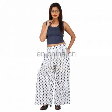 New Ladies Wear Floral Print Trousers Loose Wide Leg Lounger Fashionable Summer Palazzo Pants