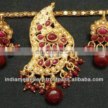 Indian polki jewelry, fashion jewelry polki kundan pendants