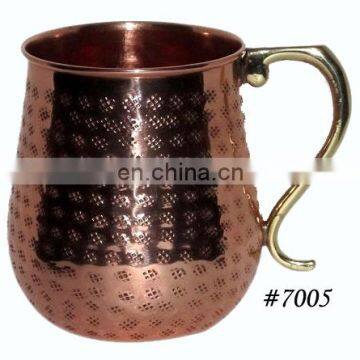 Wholesaler of Solid Copper Moscow mule drinking mug
