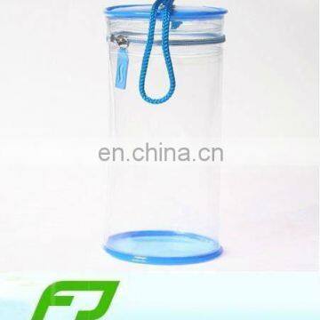 Transparent pvc column bag