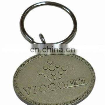 Blank metal keychain OEM product