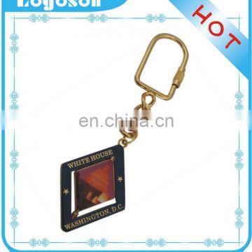 Promotional metal advertising keyrings