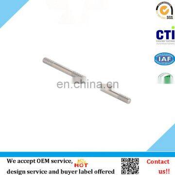 Axle parts with knurling for toys, metal parts metal shaft