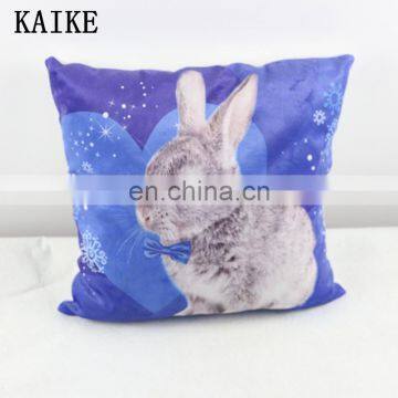 Custom Printing Short Plush Cushion Covers Printed Pillow photo-4