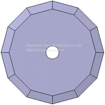 Atom rotary blade 01045231 39.5mm 12F